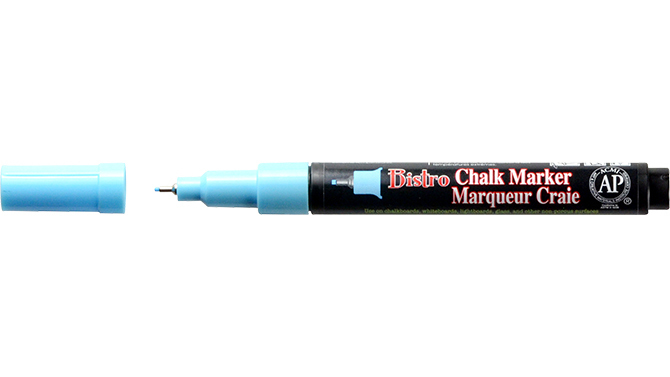 Marvy Uchida Uch4824m-2 Bistro Chalk Markers Pack, Metallic 4-Color Fine Tip (2 PK)