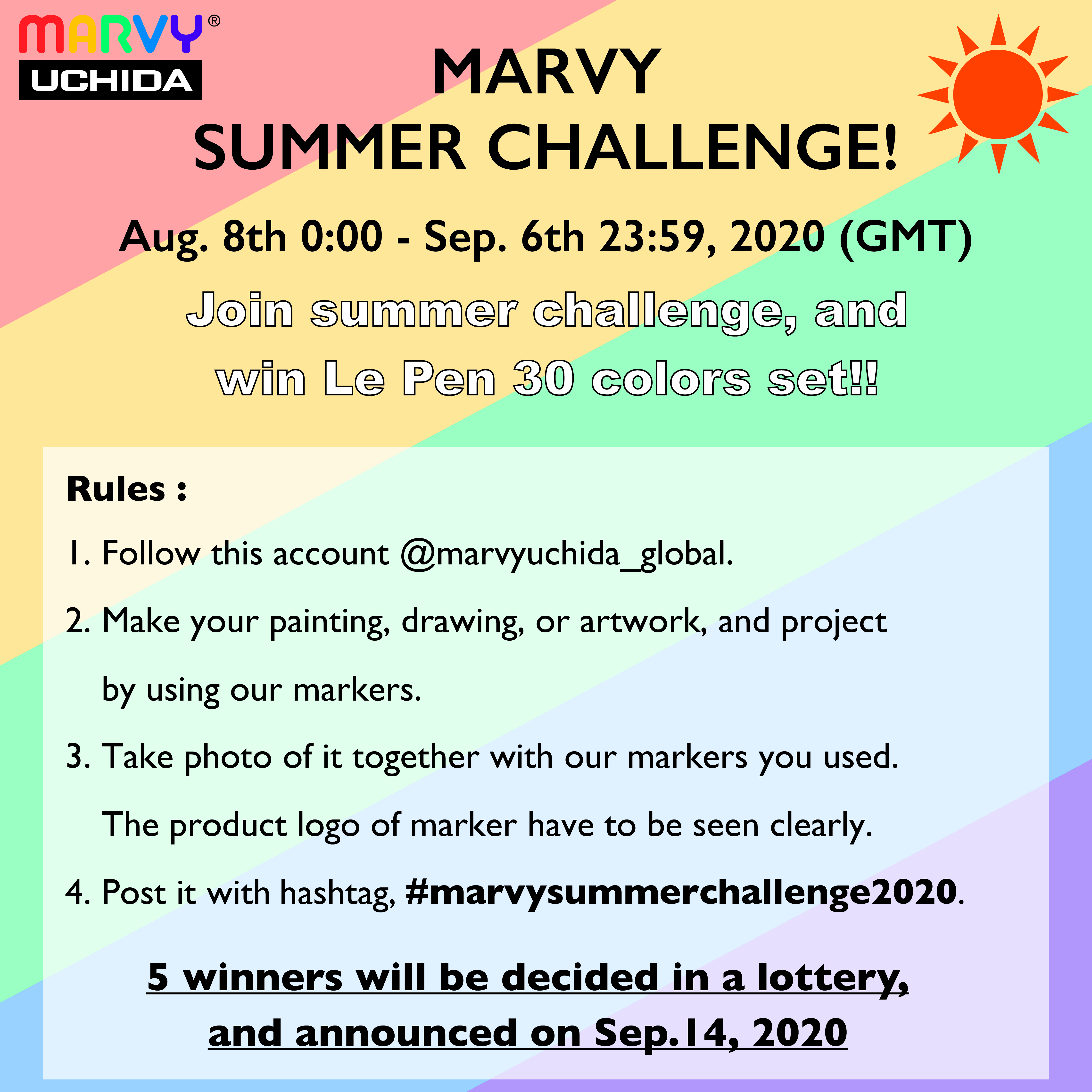 MARVY SUMMER CHALLENGE on Instagram