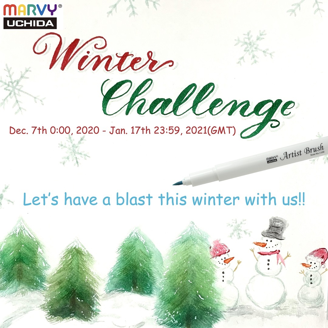 MARVY Winter Challenge on Instagram