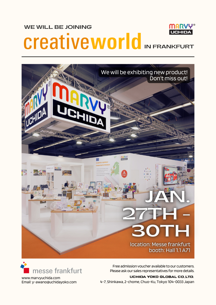 Exhibition of Creativeworld 2024 in Frankfurt, Germany