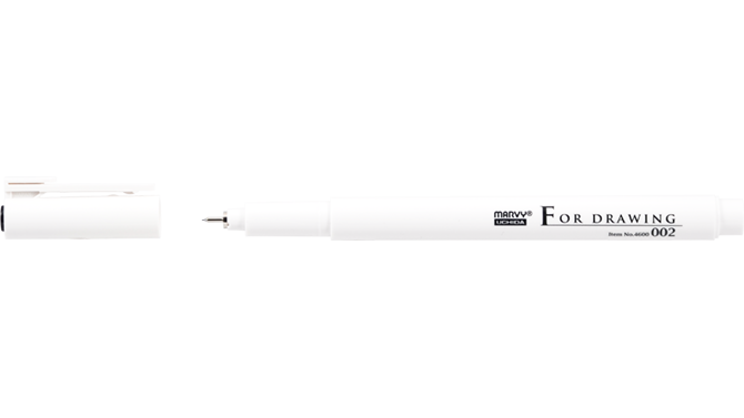 Marvy Drawing Pen - Black - 1.0 mm