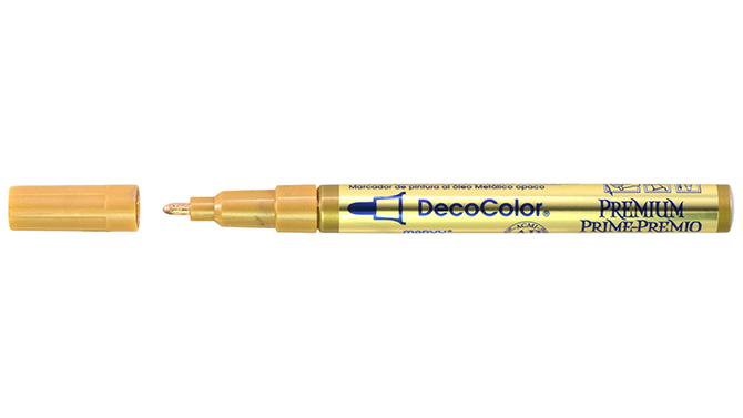 Pack of 1 300-4 Marvy DecoColor Opaque Paint Marker Broad Tip Green